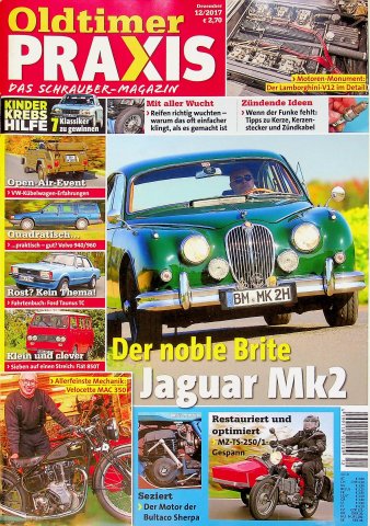 Deckblatt Oldtimer Praxis (12/2017)